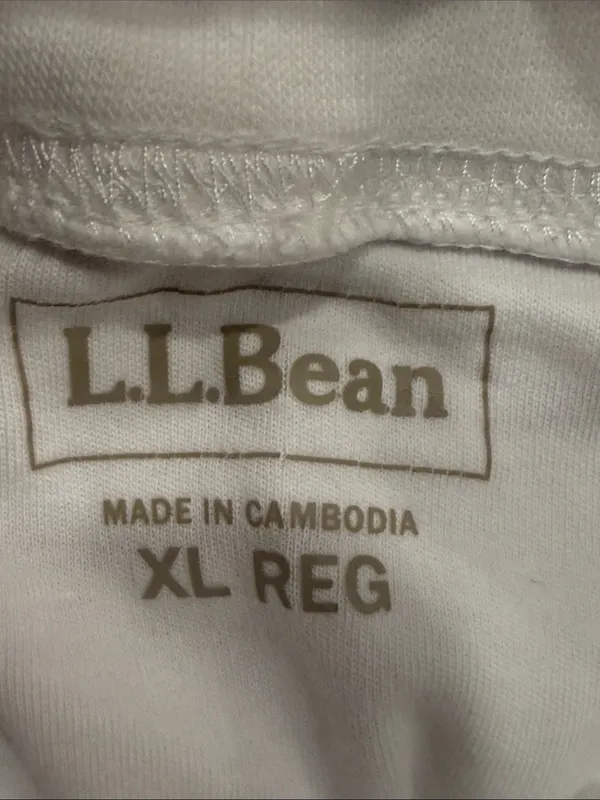 L.L.Bean white turtle neck size xlarge . - Image 4