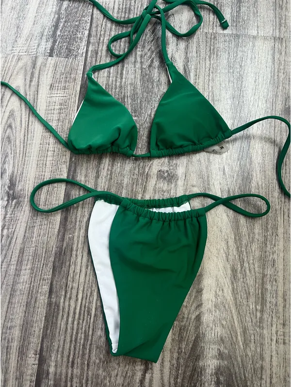 SheIn green bikini set - Image 3
