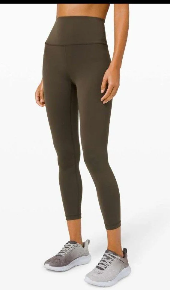 Dark Olive Align High-Rise Pant 28" Size 18 NWT Authentic ( SOLD OUT) - Image 4