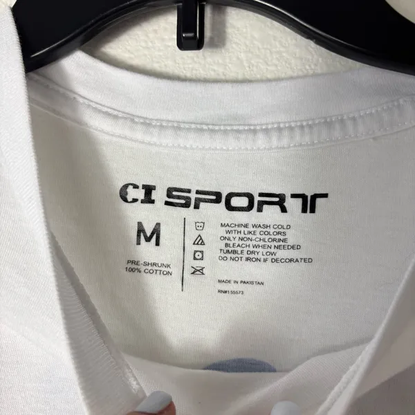 Boise State University Long Sleeve Tee White Ci Sport M - Image 5