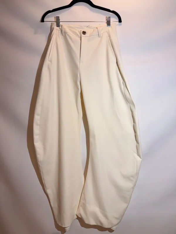 NWT Free People Spotlight Menswear Barrel Relaxed Trousers Size 2 - Image 2