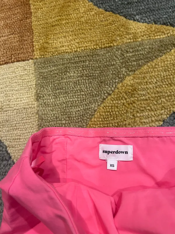 superdown Quincy Strapless Top Pink Tube Top Revolve Size XS - Image 2