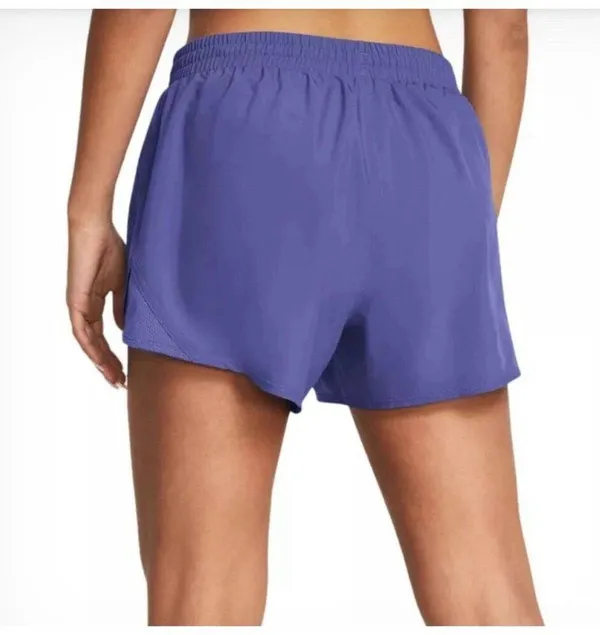 Under Armour Size XXL Fly-By 3" Purple Shorts. New With Tags - Image 2
