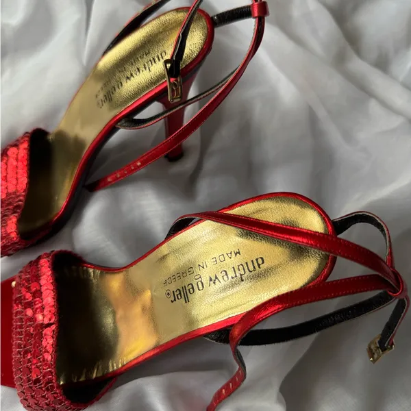 Andrew Geller Sequin Pumps - Image 5