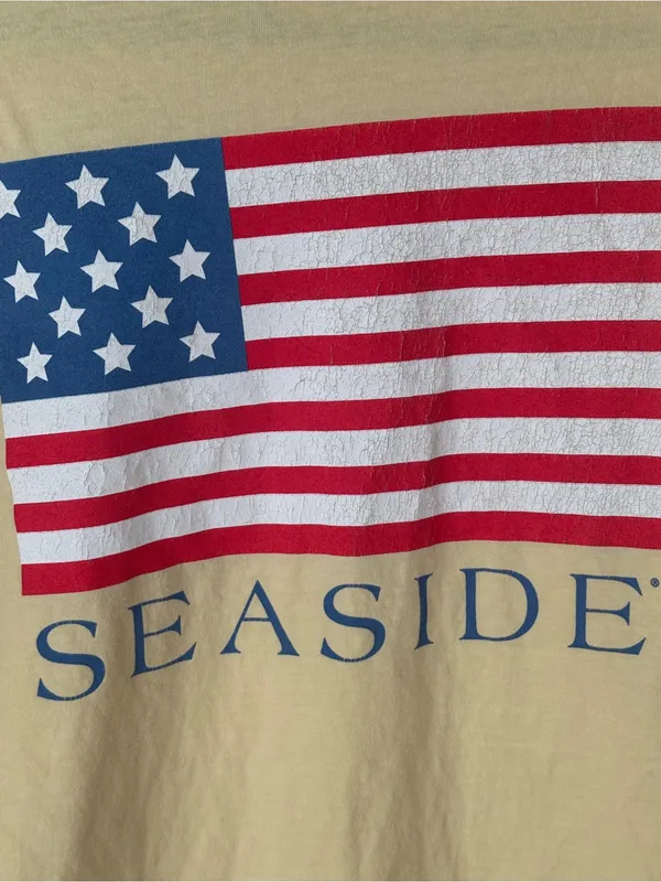 Seaside Comfort Colors USA American flag tee 30A florida butter short sleeve - Image 5