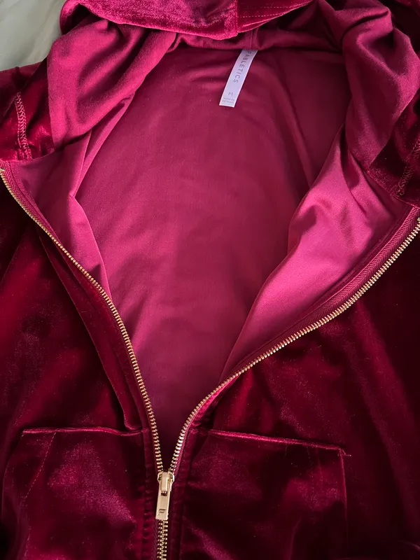 Velvet Zip Up - Image 4