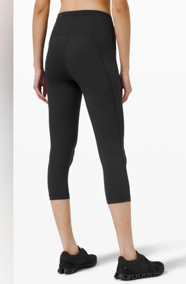 Lululemon Swift Speed High-Rise Crop 21" Black - Image 7
