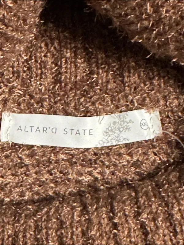Altar’d State Women’s Cropped Turtleneck Sweater - Image 5
