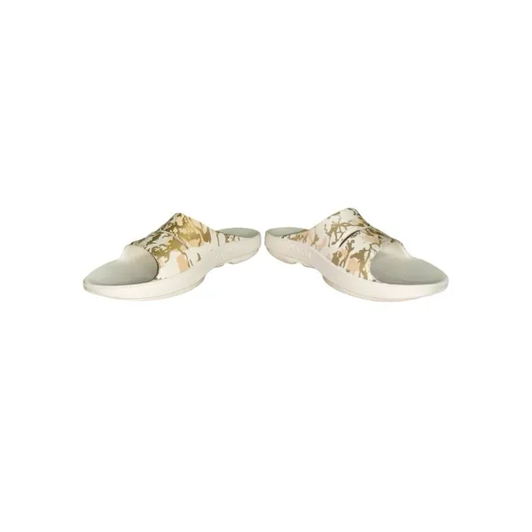 OOFOS Oooahh Limited Edition Sahara Gold Sport Recovery Comfort Sandals EU 41 - Image 4