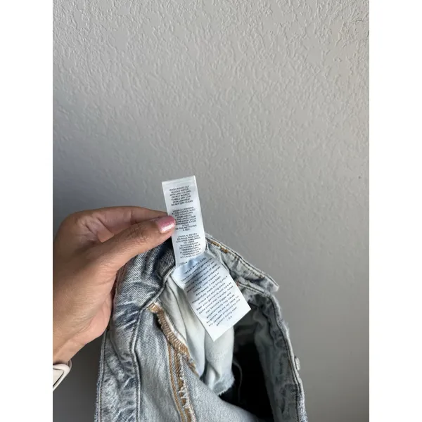 Good American Vintage 90s Straight Leg Jeans Patchwork Pocket Grunge Indie 12/31 - Image 13