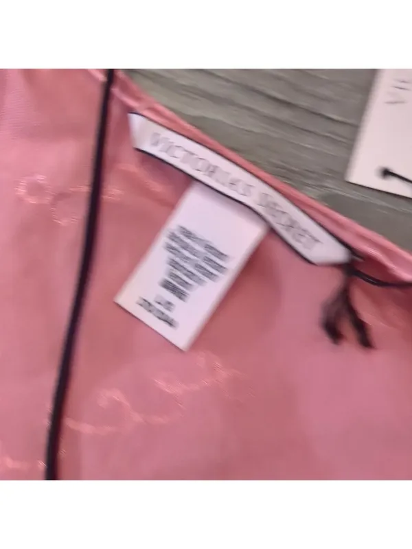 Victoria's secret pink cami lingerie top size large - Image 3