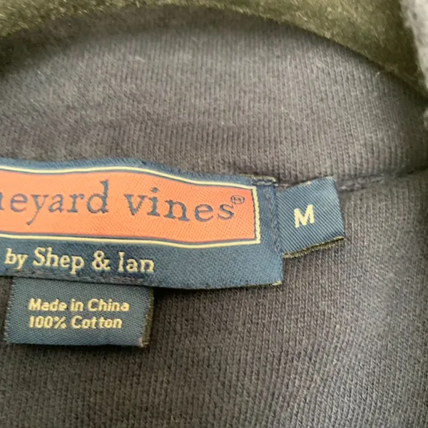 Vineyard Vines Original Shep Shirt Quarter Zip Pullover - Image 4