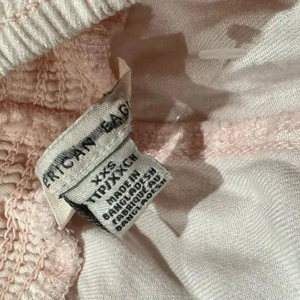 American Eagle Light Pink Cutoff Shorts Women’s XXS - Image 4