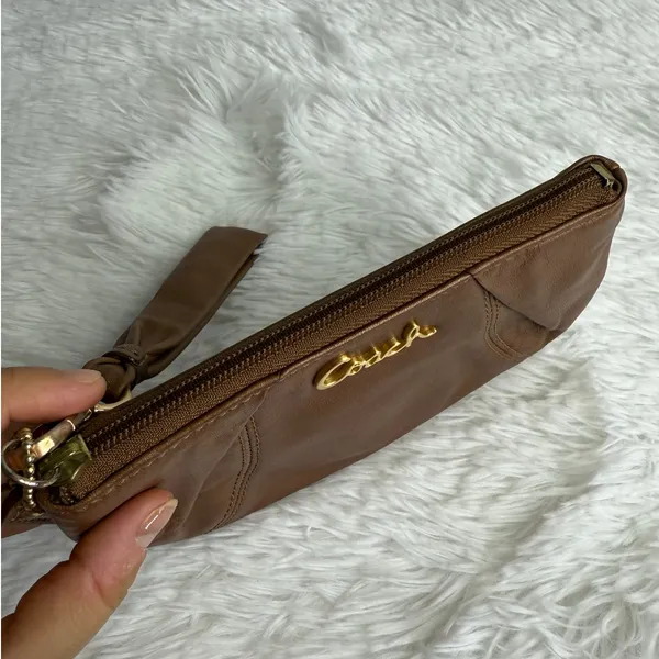 COACH Par Brown Wristlet - Image 4
