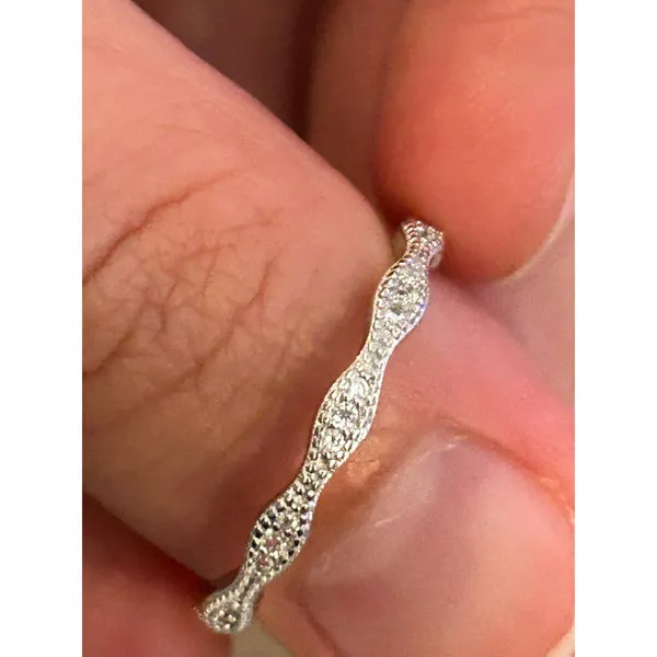925 sterling silver ring band size 6.75 lot b32 - Image 4