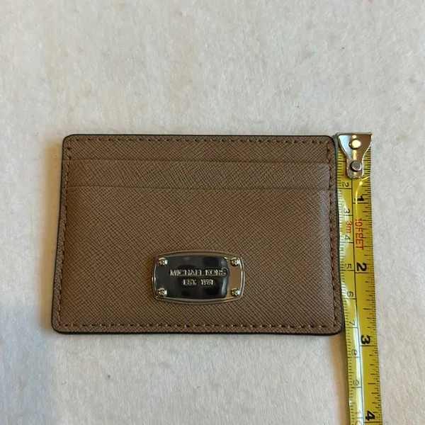 NWOT Michael Kors credit card holder, leather card sleeve - Image 4