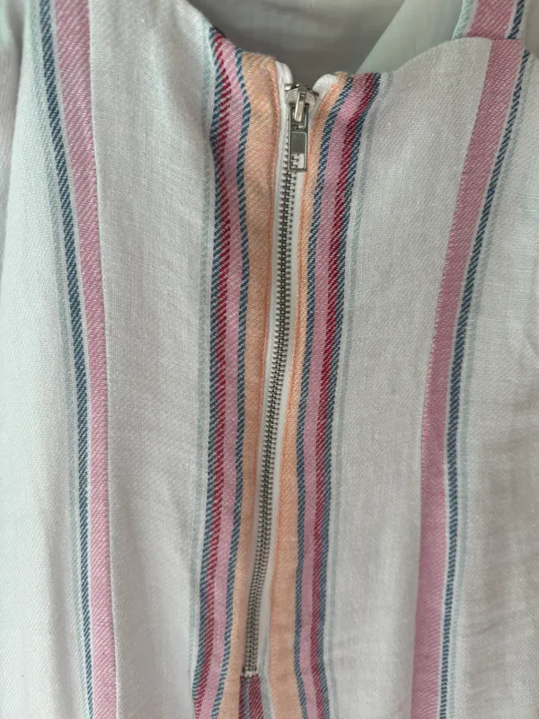 NWOT STRIPPED DRESS Pink - Image 3