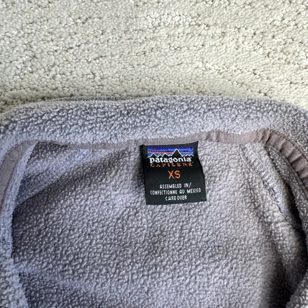 Women's Patagonia Capilene XS 1/4 Zip Fleece Base Layer‎ Outdoor - Image 2