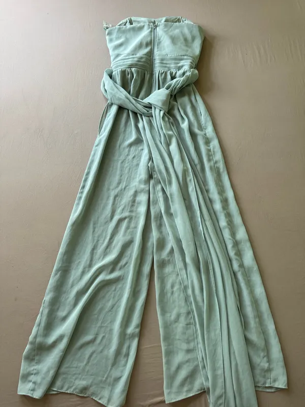 Birdy Grey Chiffon Gigi Dress Jumpsuit - Image 8