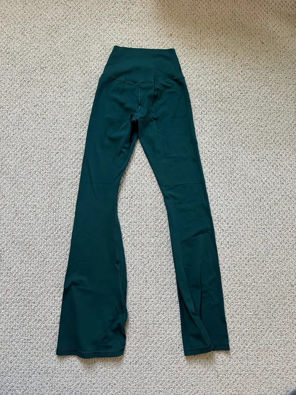 OFFLINE Aerie Leggings Flare by Real Me High-Rise Sage - Image 2