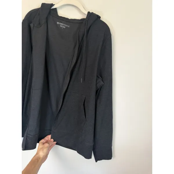 Beyond yoga Women's Spacedye Everyday Hoodie Sz L NEW READ $148 - Image 8