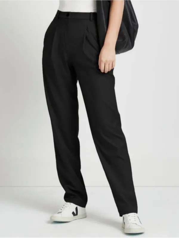 Marcella NYC Archie Trousers in Black 'One Design Five School Days' Size XS - Image 2