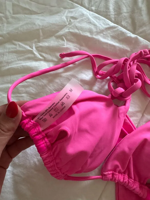 Bikini Set Pink Size M - Image 3