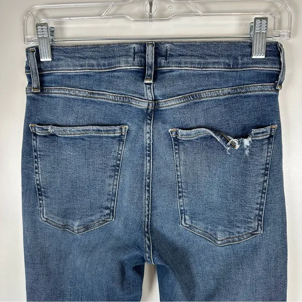 Agolde Sophie High-Rise Distressed Skinny Jeans - Image 8