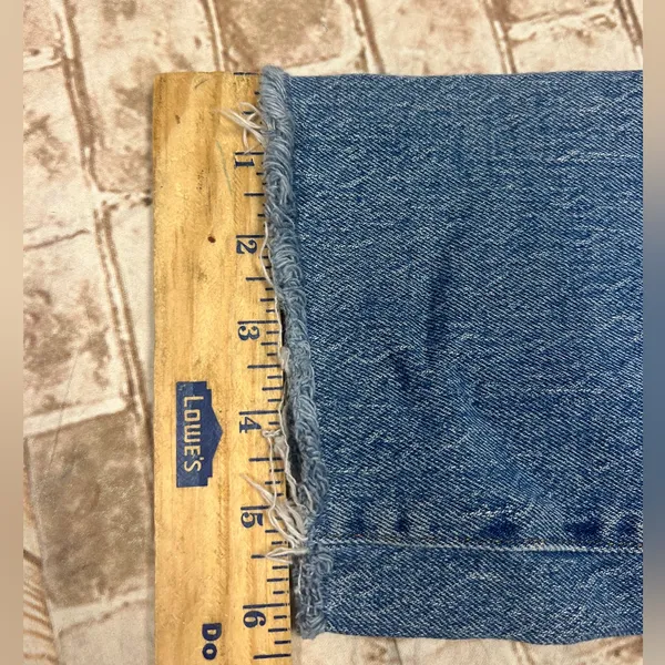 Madewell Jeans Womens 23 Blue The Perfect Vintage Crop Fray Hem Denim‎ Stretch - Image 11