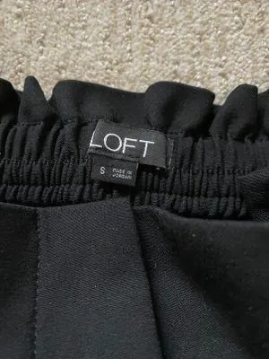 Loft Paperbag Tie Slim Pants - Image 4