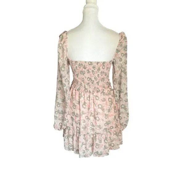 Wilfred x Aritzia -Tempest Smocked Mini Dress Sz M - Image 7