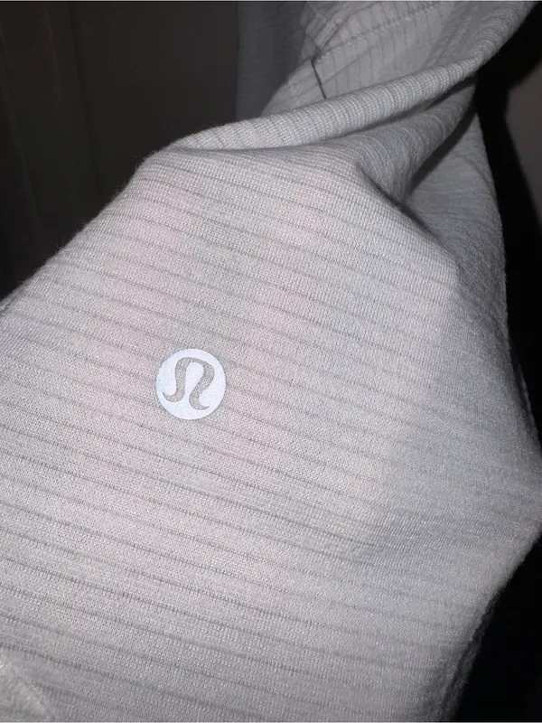 lululemon athletica White Ribbed Ruffle Side Tank - Image 3