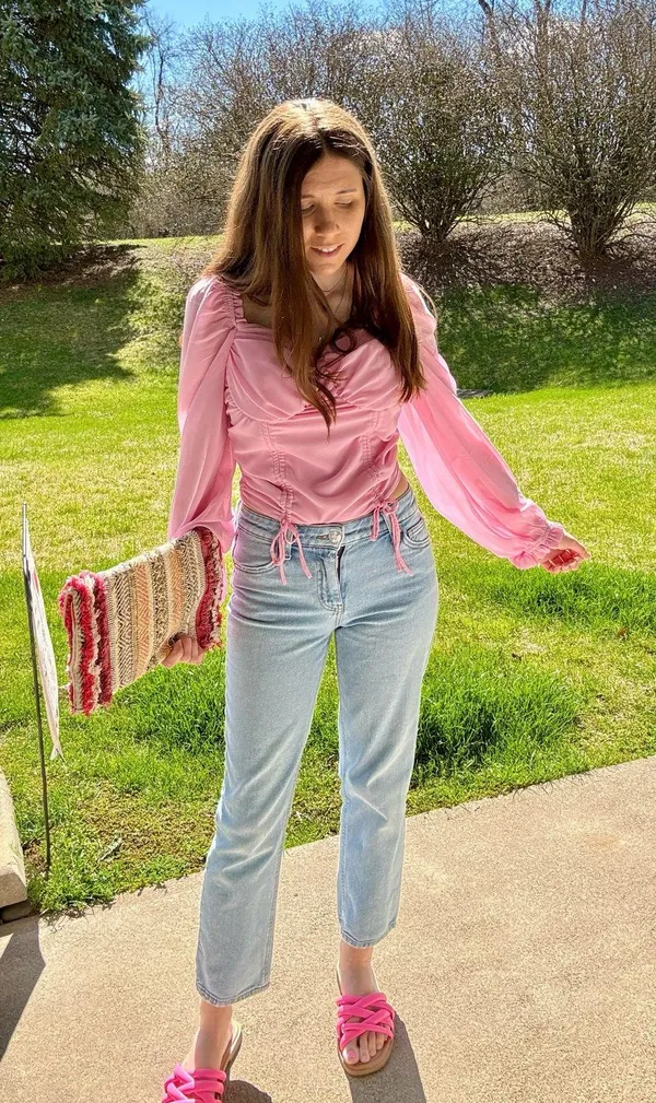 Love Tree Pink Bubble Gum Top - Image 6