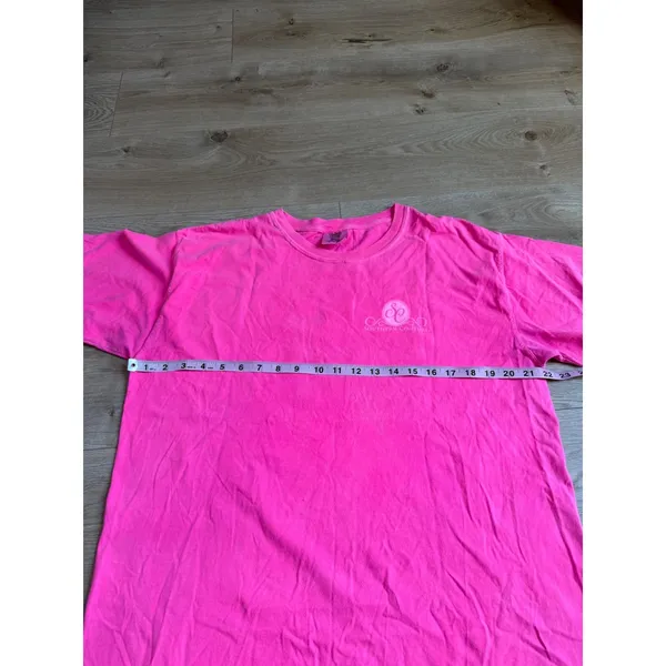 Southern Couture neon pink mermaid washed up like this t-shirt Comfort Colors L - Image 6