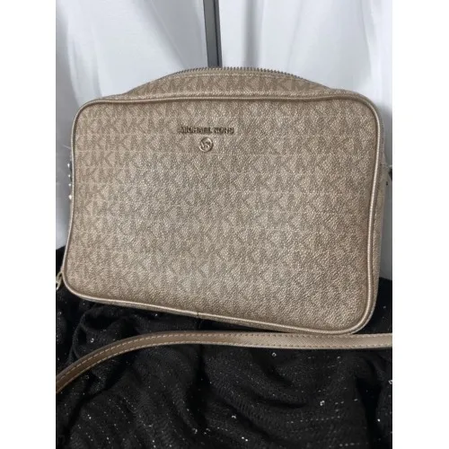 Michael Kors Rose Gold Crossbody‎ Purse Chain Detail - Image 2