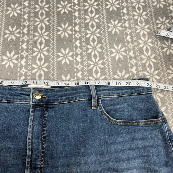 NWT Jen7 By 7 For All Mankind Boyfriend Shorts In Blue Wash Size 22‎ Plus - Image 11