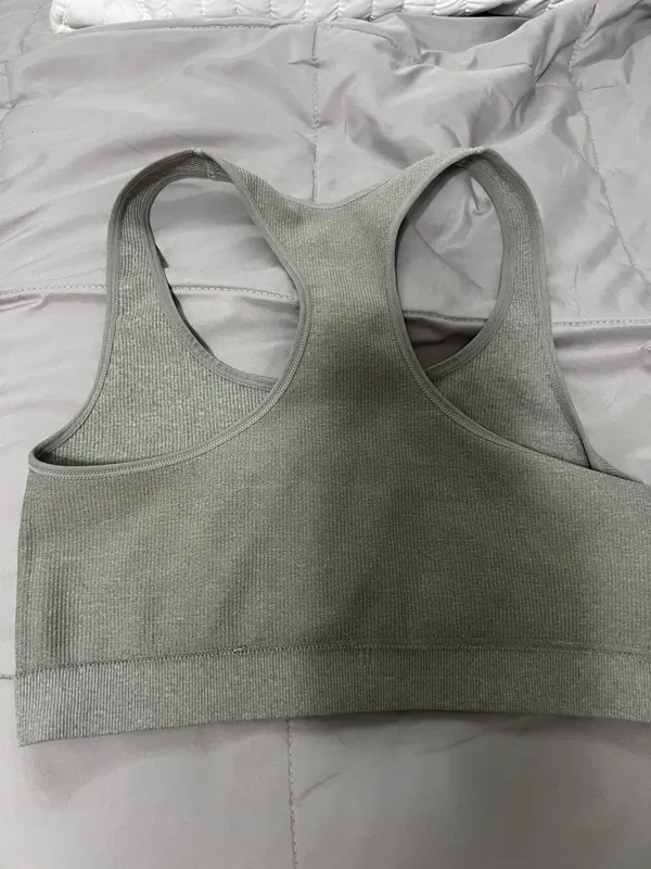 Seamless Split-Neck Bralette - Image 3