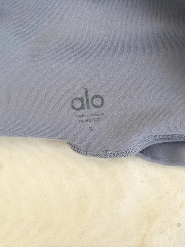 Alo Yoga High-Waist Airbrush Legging in Fog - Image 3