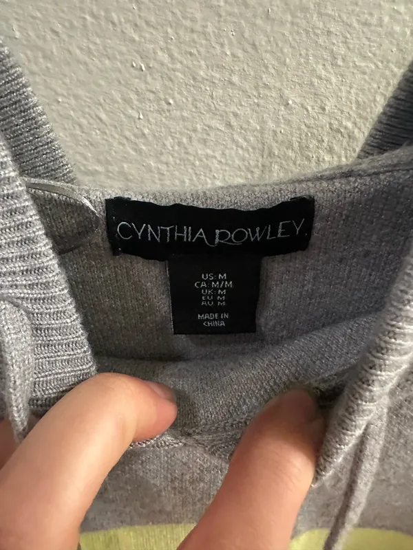 Sweater hoodie Gray Size M - Image 3