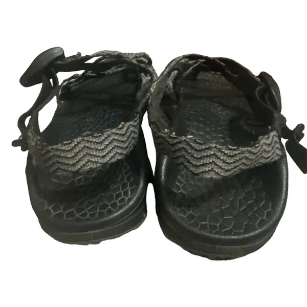 Chaco Black‎ Gray Sport Sandal Women's sz 10 - Image 3