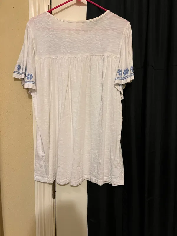 Blouse White Size M - Image 2