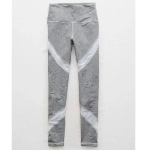 ✨ Gray White Chill Play Move High Waisted Activewear Bottoms✨ - Image 5