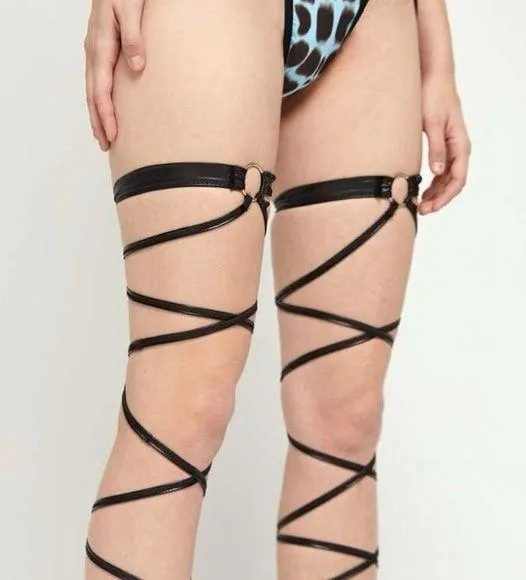 2Pcs Ring Linked Leg Straps - Image 3