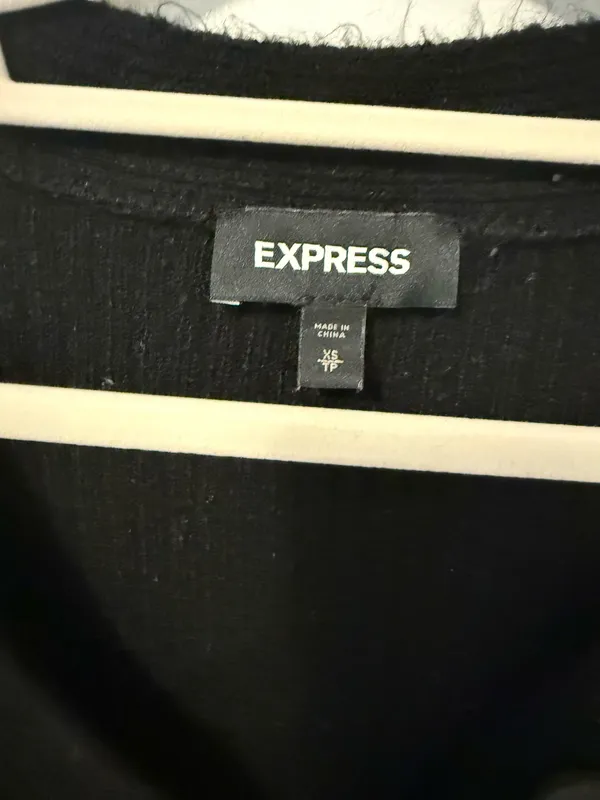 Express Black Cardigan - Image 2