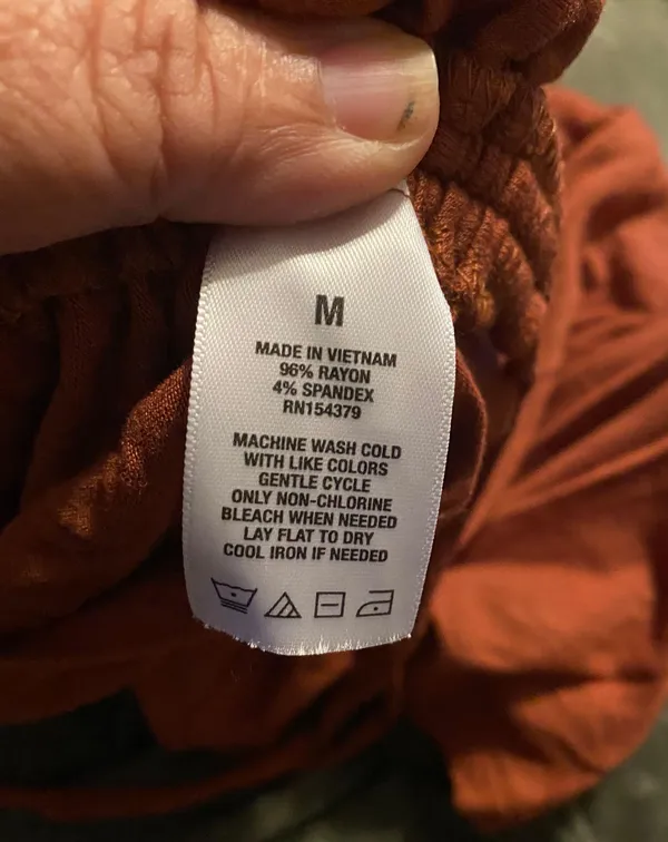 Aeropostale women's blouse size size medium brown - Image 4