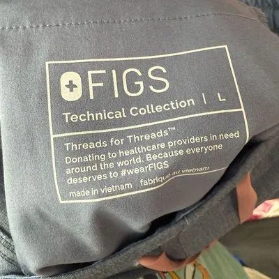 Figs Women’s Large Evans Scrub Bottoms Pants Nurse Uniform Work - Image 5
