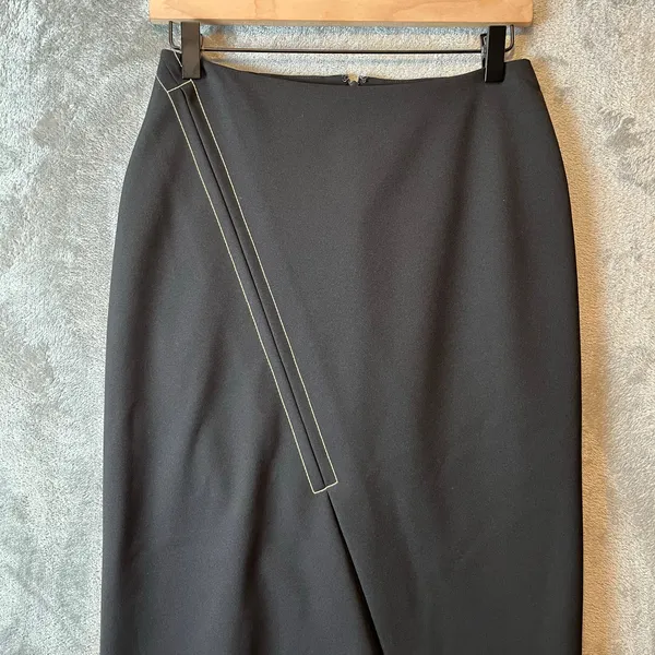 Jeffrey Dodd Women’s Skirt Size 4 Black Career‎ Office - Image 5