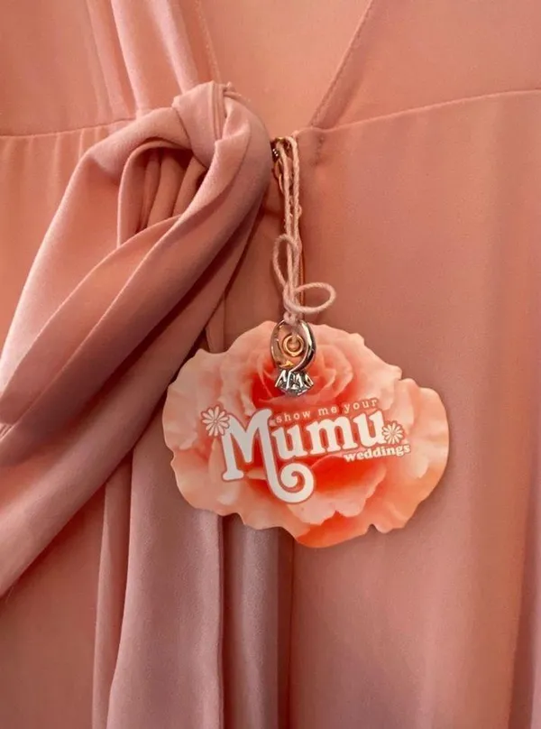 NWT Jenn Pink Maxi Bridesmaids Formal Dress - Size S - Image 4