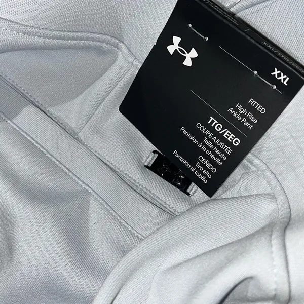 NWT UNDER ARMOUR Women's UA Links Pull-On Golf Pants in Halo Grey XXL - Image 7