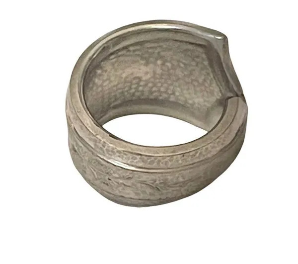 Vintage silver spoon ring - Image 5